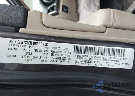 2014 Jeep Grand Cherokee Limited from USA, damaged, VIN 1C4RJEBG1EC555847